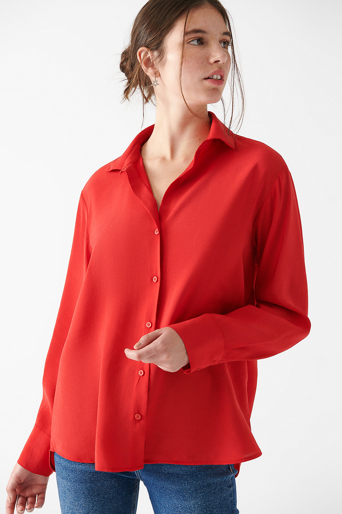 Mavi Kadın Gömlek M1210309-82054