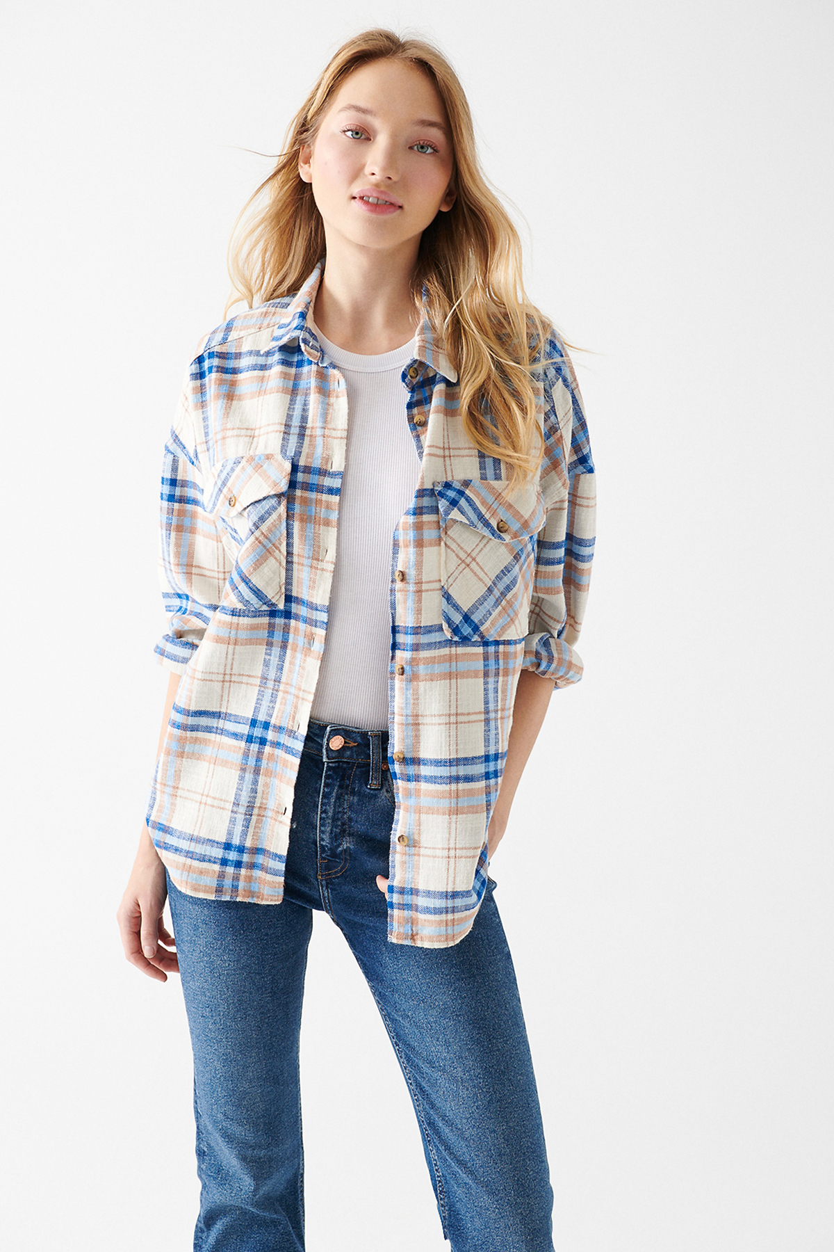 Mavi Kadın Gömlek M1210295-83172