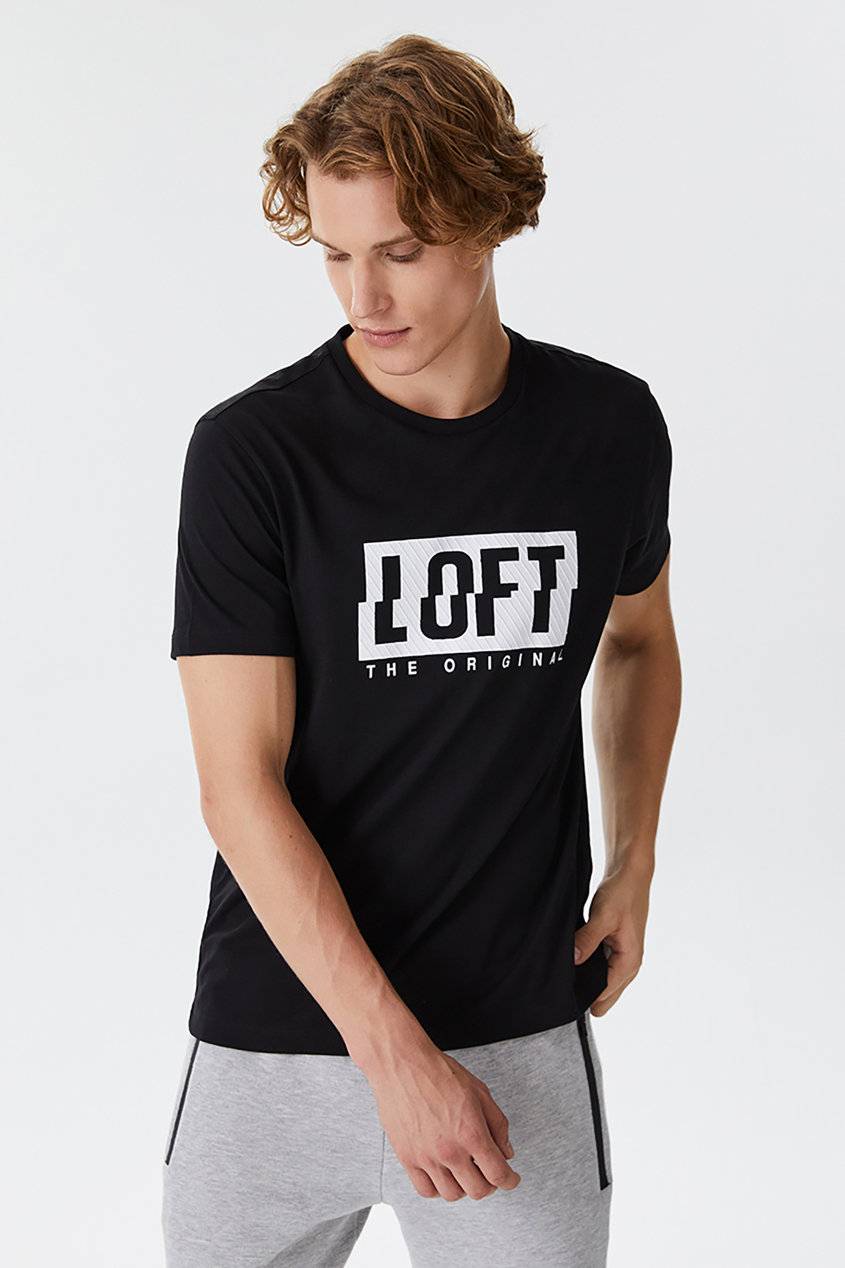 Loft Erkek Tişört LF2030637 BLK Loft Erkek Tişört LF2030637 BLK