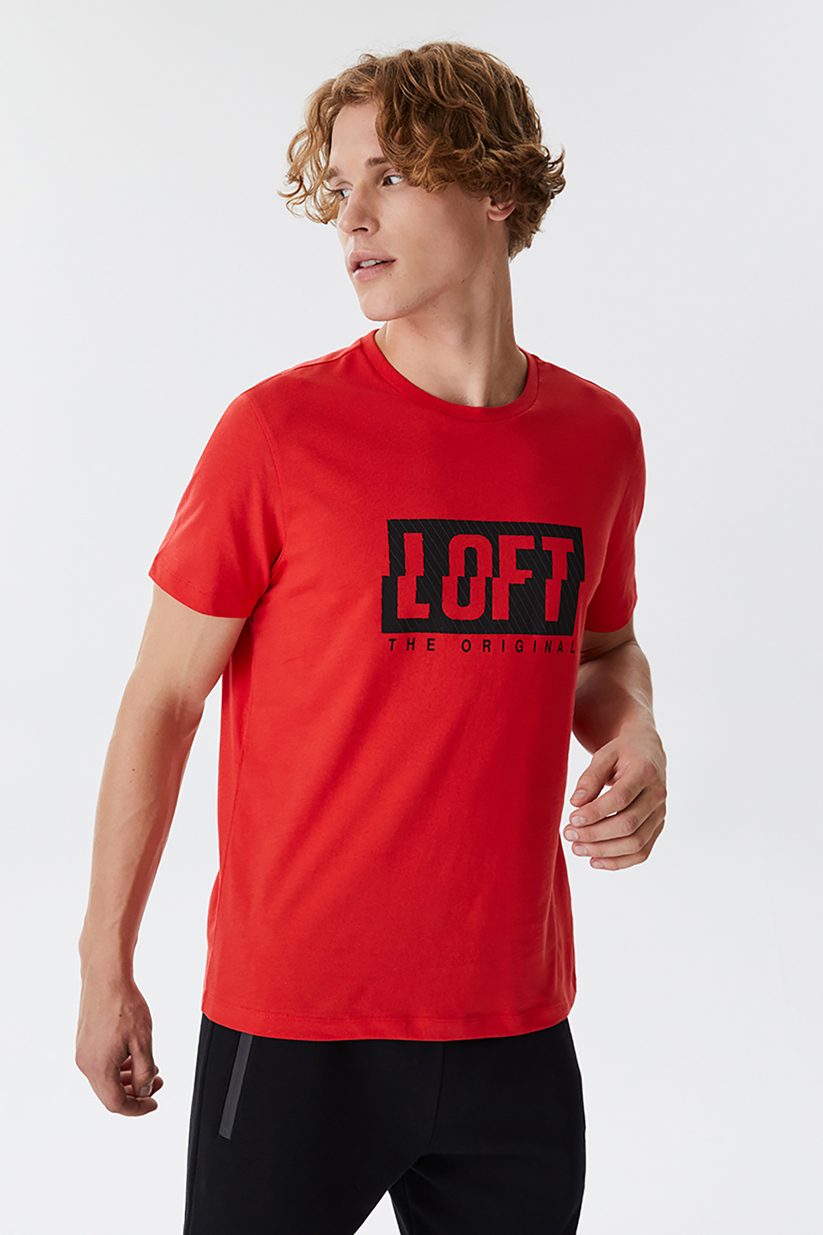 Loft Erkek Tişört LF2030637 RED Loft Erkek Tişört LF2030637 RED