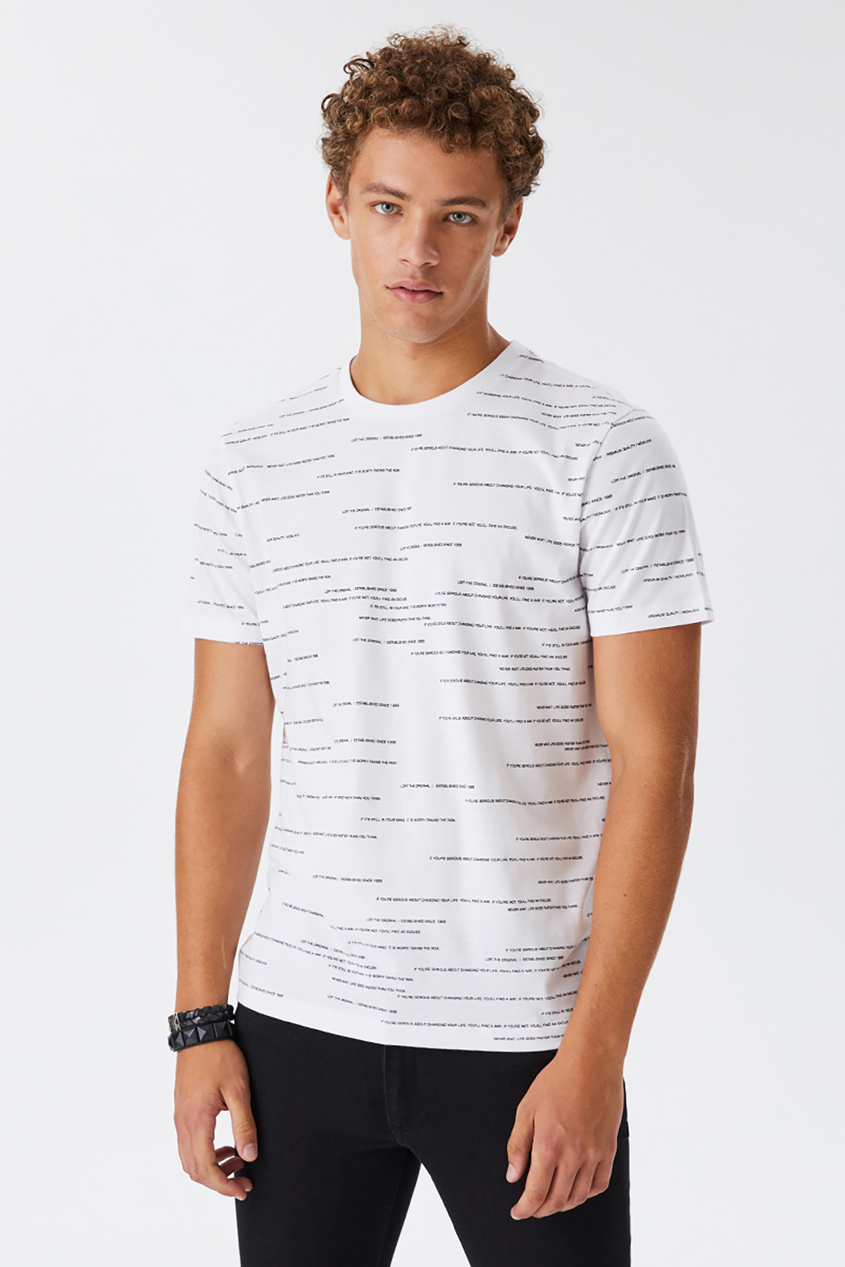 Loft Erkek Tişört LF2030194 WHT Loft Erkek Tişört LF2030194 WHT