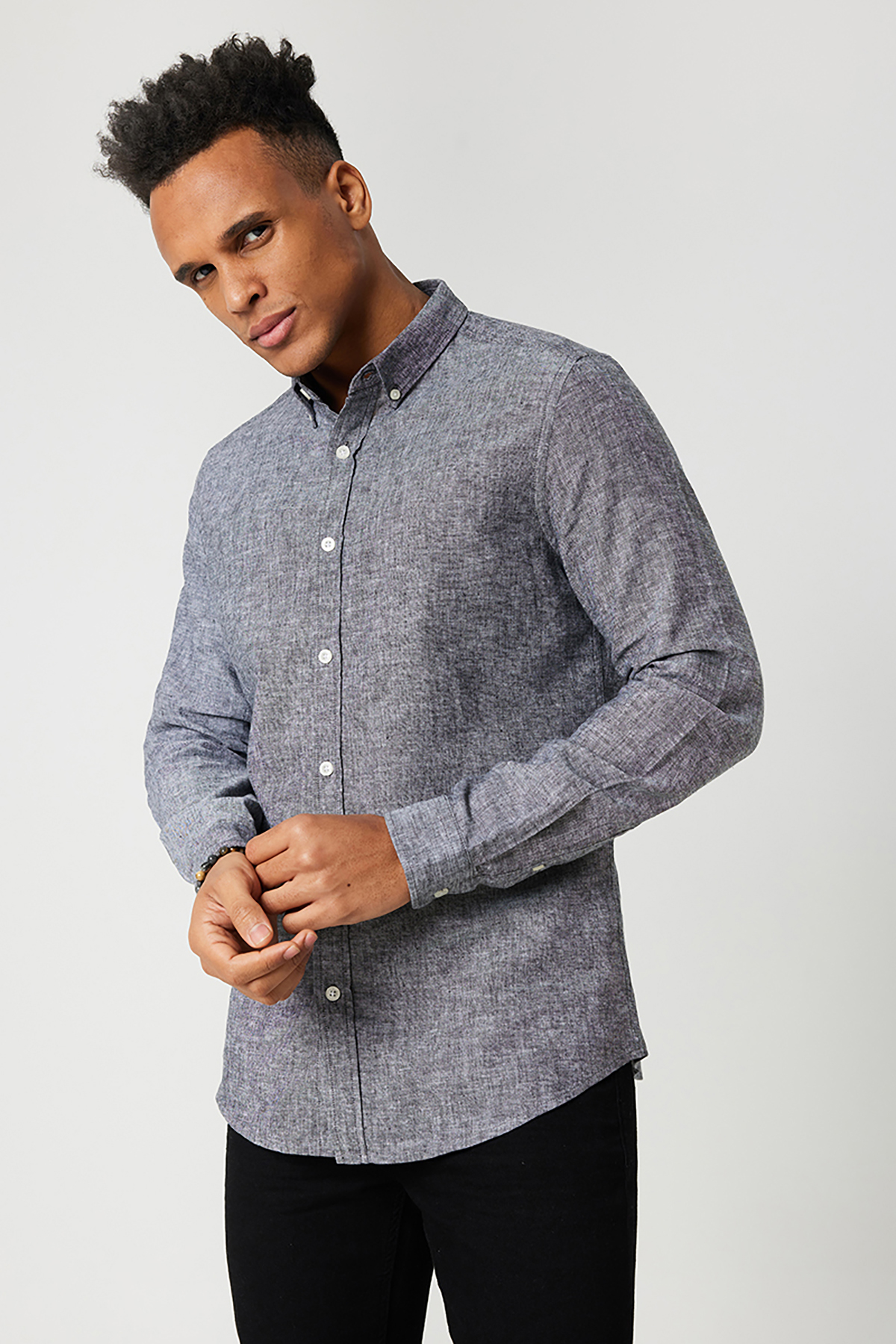 Loft Erkek Gömlek LF2032345 BLK Loft Erkek Gömlek LF2032345 BLK