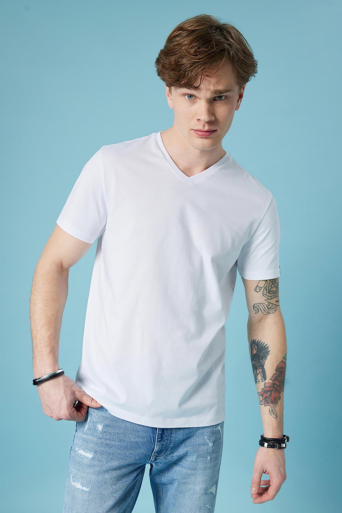 Loft Erkek Tişört LF2029279 WHT Loft Erkek Tişört LF2029279 WHT