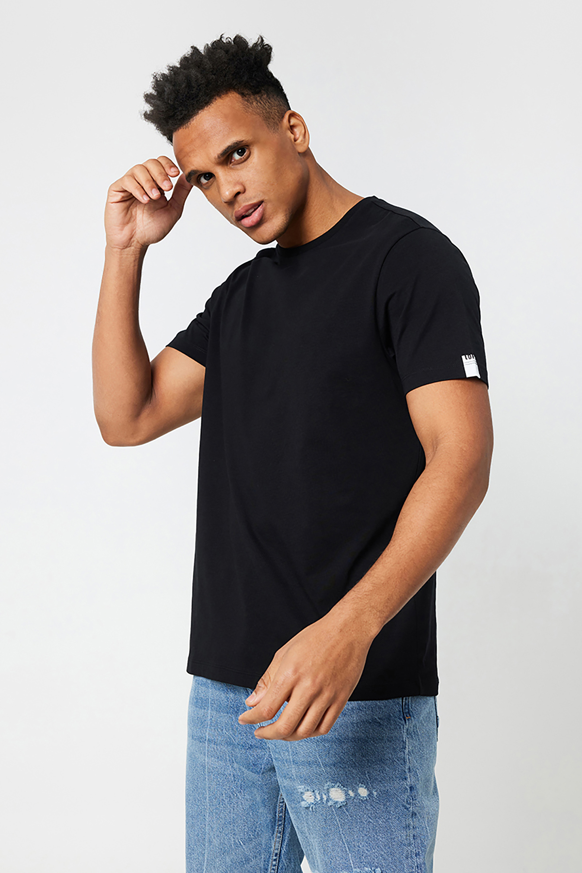 Loft Erkek Tişört LF2029278 BLK