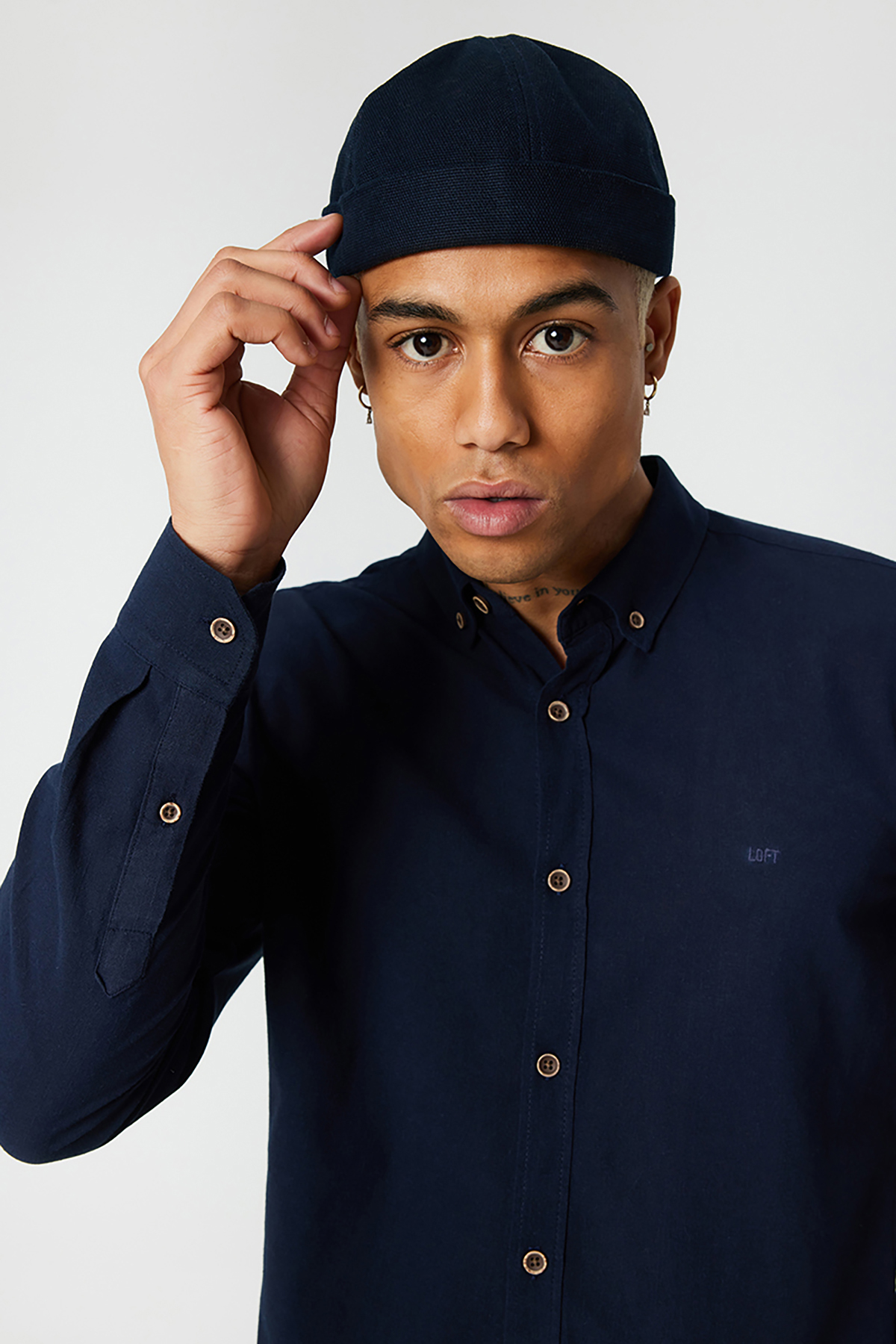 Loft Erkek Gömlek LF2027896 NAV Loft Erkek Gömlek LF2027896 NAV