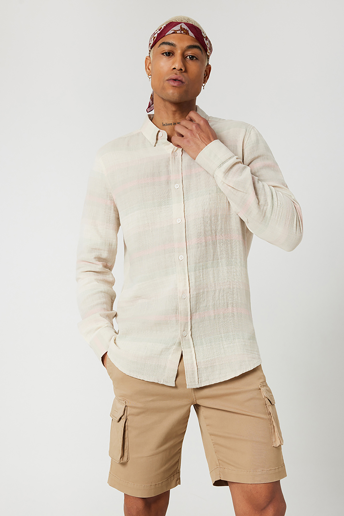 Loft Erkek Gömlek LF2032128 ECR Loft Erkek Gömlek LF2032128 ECR