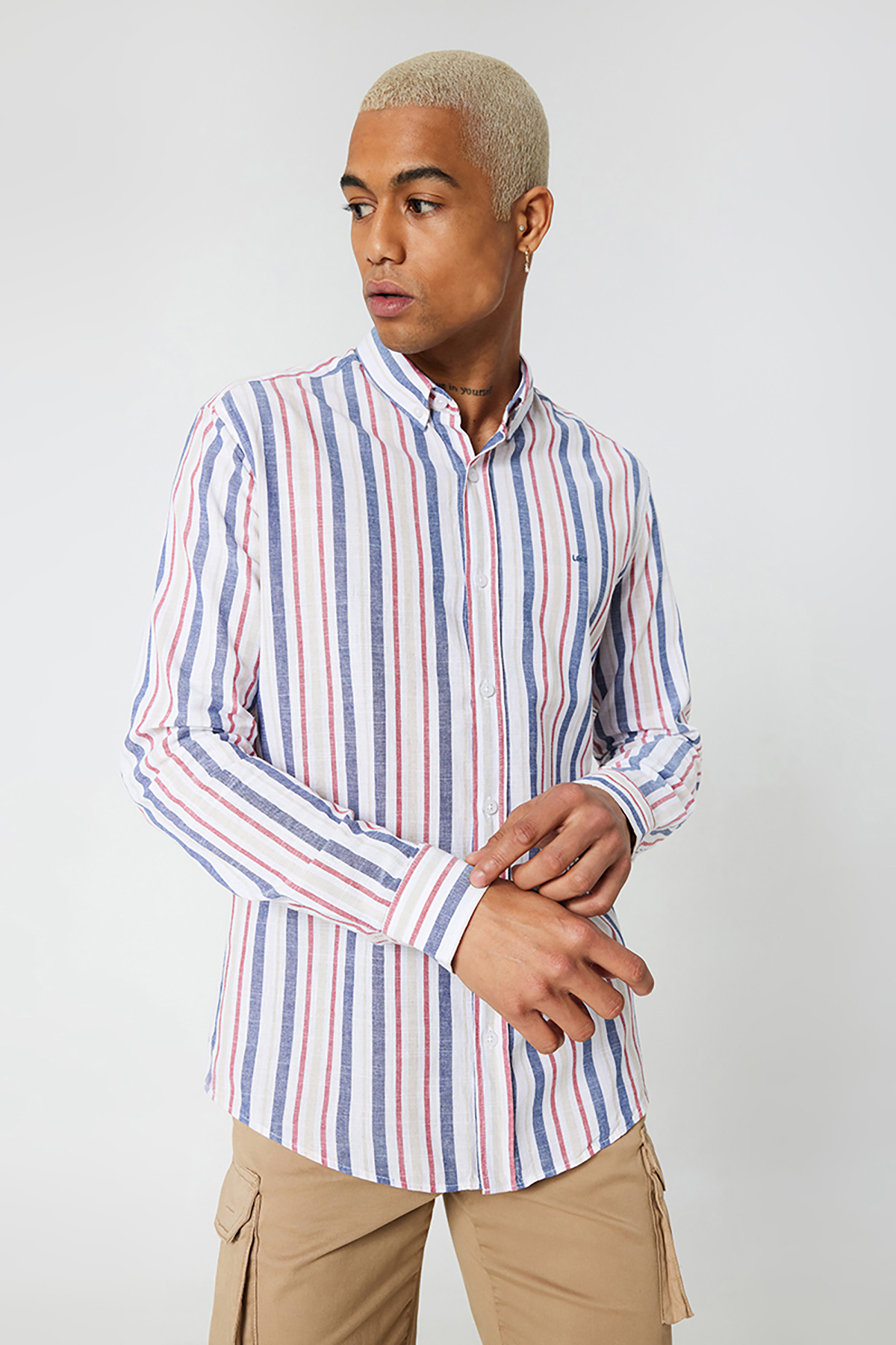 Loft Erkek Gömlek LF2029710 WHT Loft Erkek Gömlek LF2029710 WHT