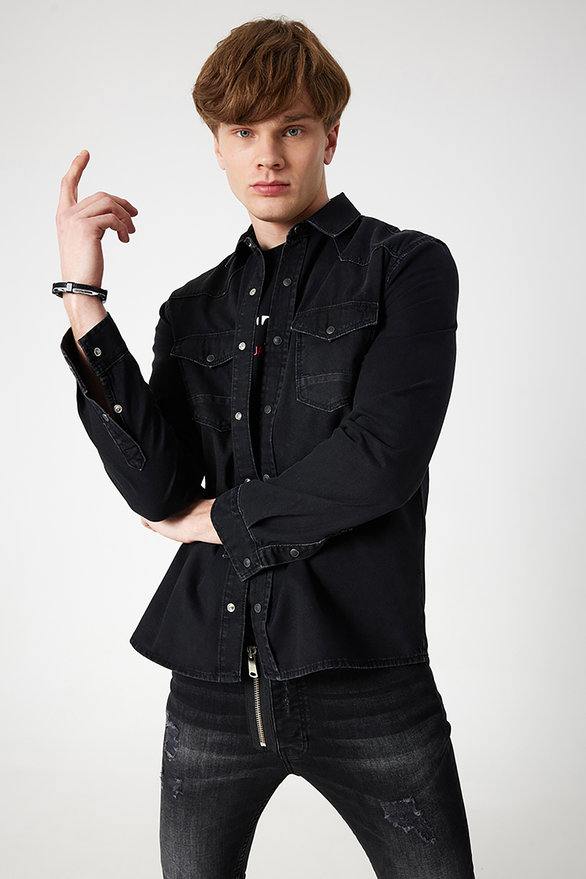 Loft Erkek Kot Gömlek LF2032754 DN11529 Loft Erkek Kot Gömlek LF2032754 DN11529