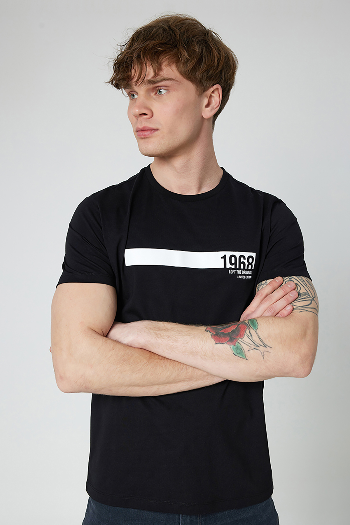 Loft Erkek Tişört LF2028066 BLK Loft Erkek Tişört LF2028066 BLK