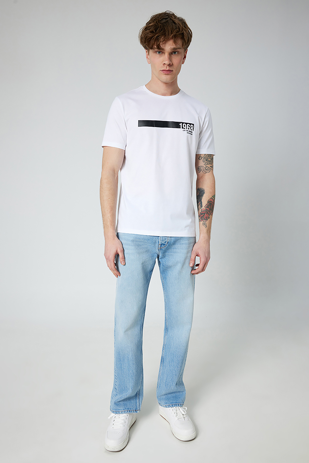 Loft Erkek Tişört LF2028066 WHT Loft Erkek Tişört LF2028066 WHT