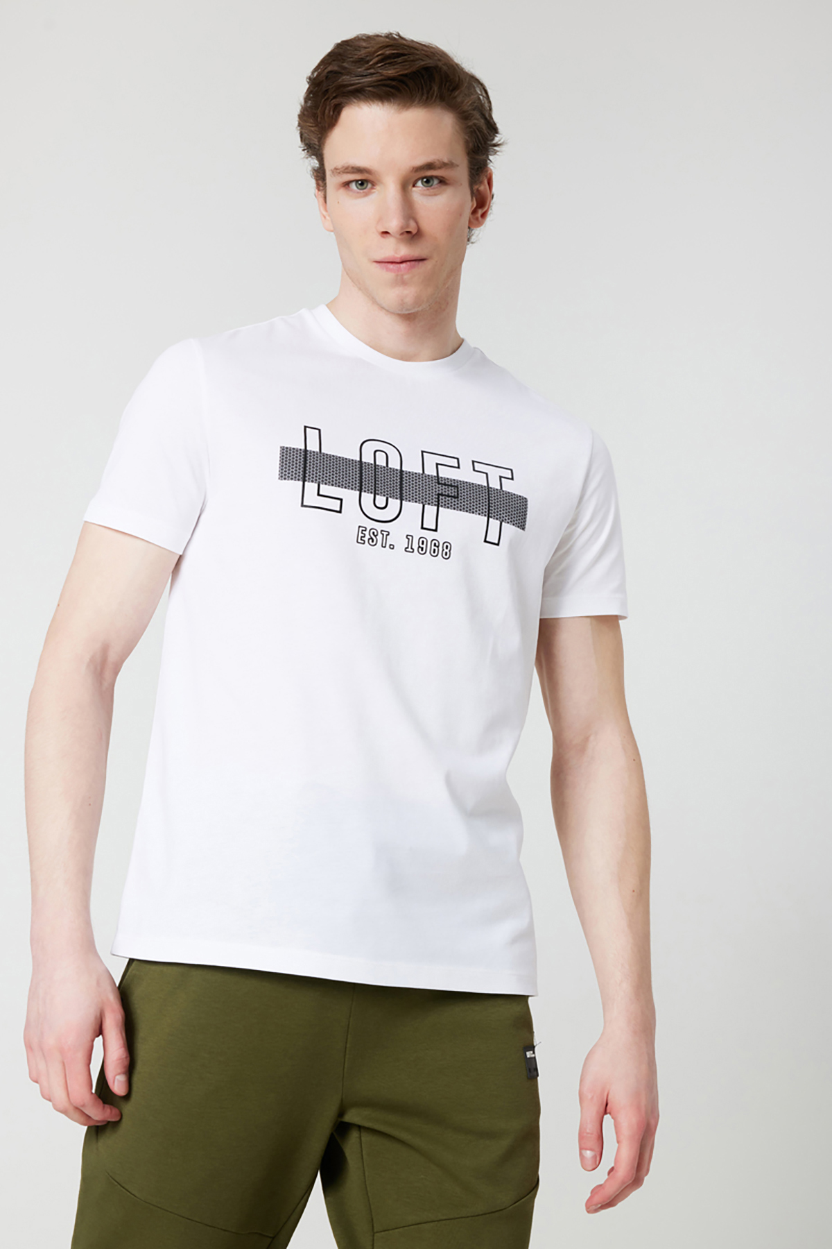 Loft Erkek Tişört LF2028000 WHT Loft Erkek Tişört LF2028000 WHT