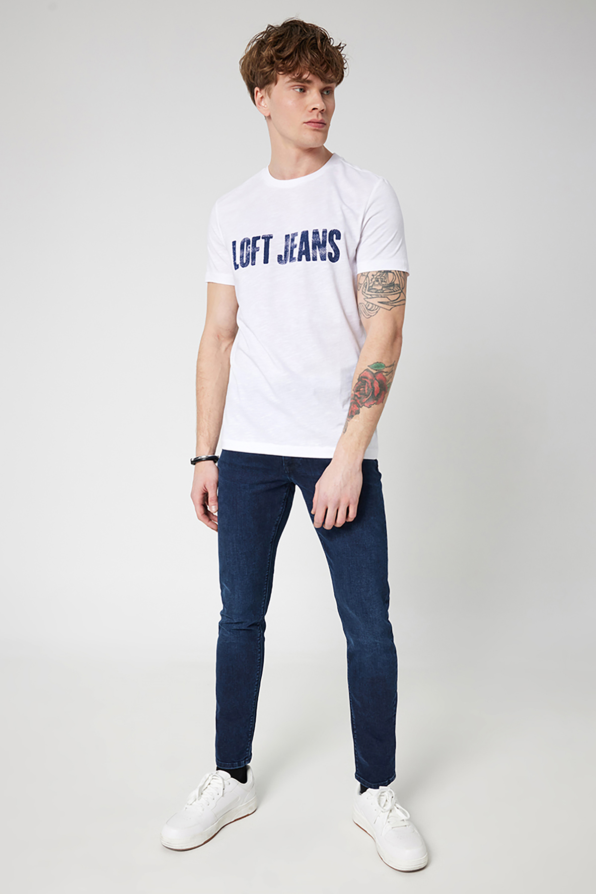 Loft Erkek Tişört LF2031638 WHT Loft Erkek Tişört LF2031638 WHT