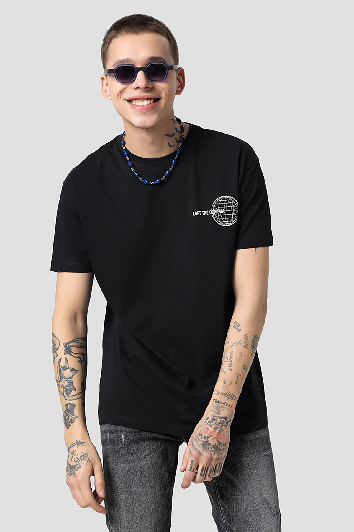 Loft Erkek Tişört LF2031951 BLK
