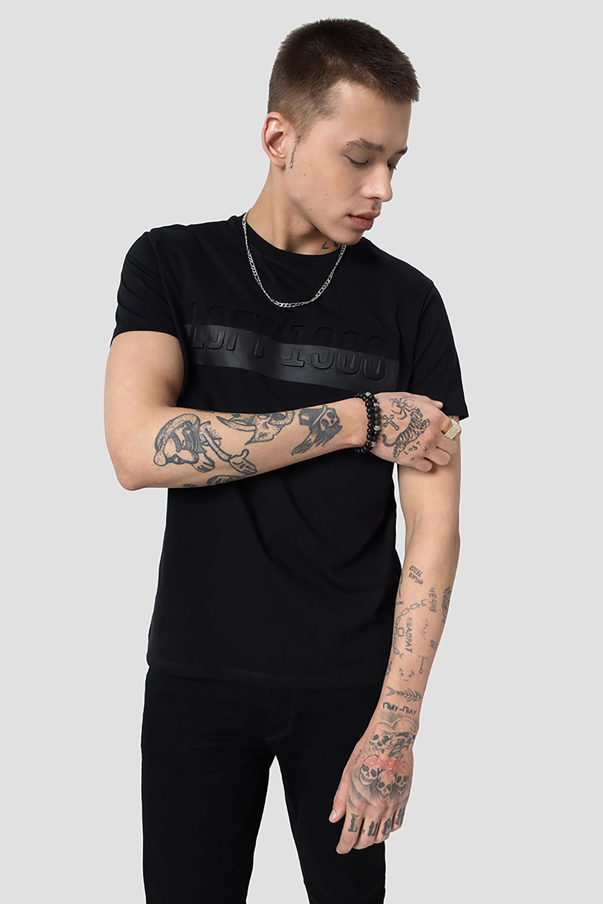 Loft Erkek Tişört LF2031668 BLK Loft Erkek Tişört LF2031668 BLK