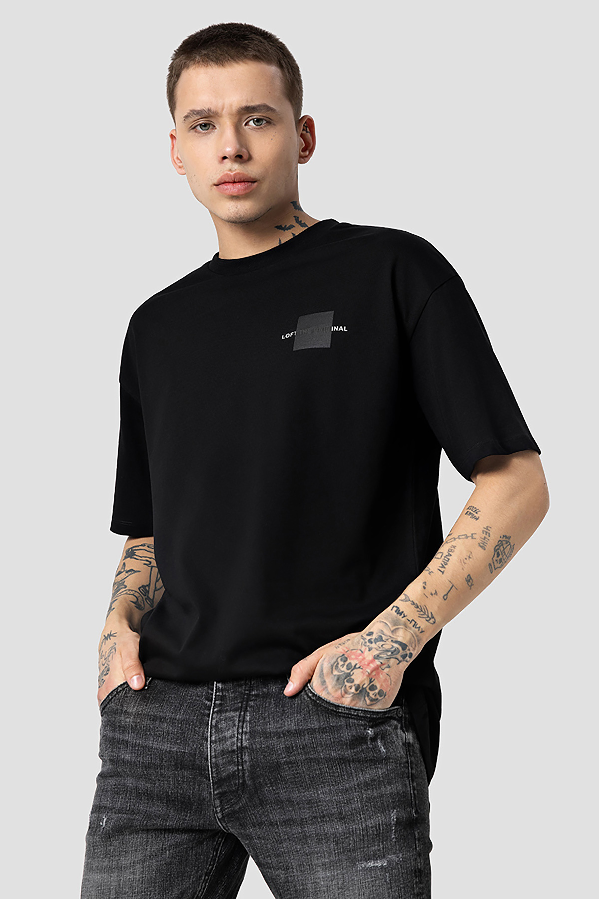Loft Erkek Tişört LF2031076 BLK Loft Erkek Tişört LF2031076 BLK