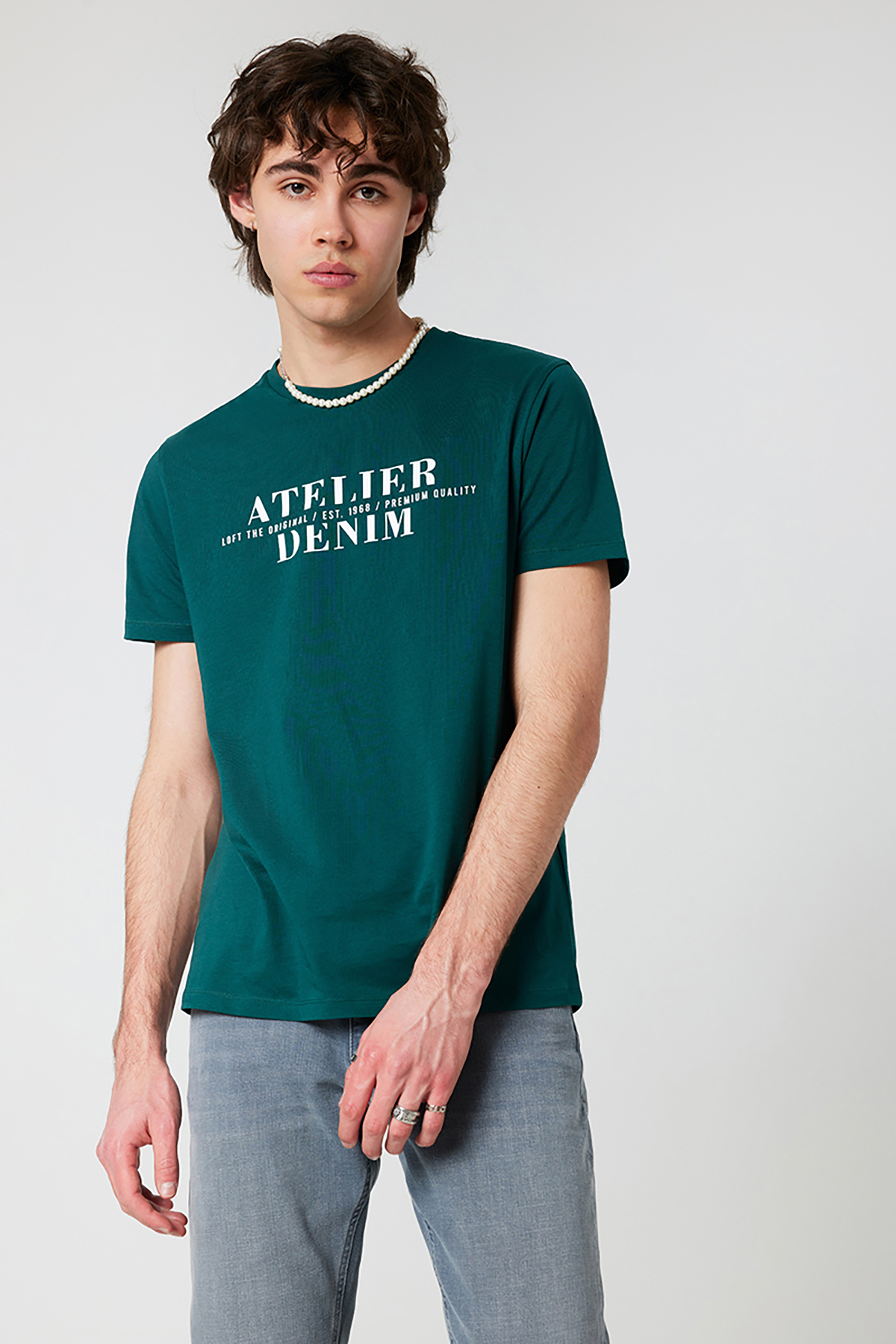 Loft Erkek Tişört LF2032209 GRE Loft Erkek Tişört LF2032209 GRE