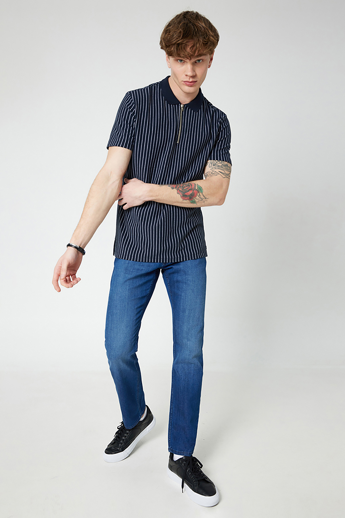 Loft Erkek Polo Yaka Tişört LF2026834 DNV