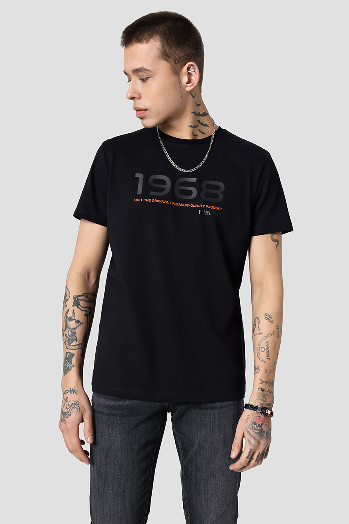 Loft Erkek Tişört LF2032089 BLK Loft Erkek Tişört LF2032089 BLK