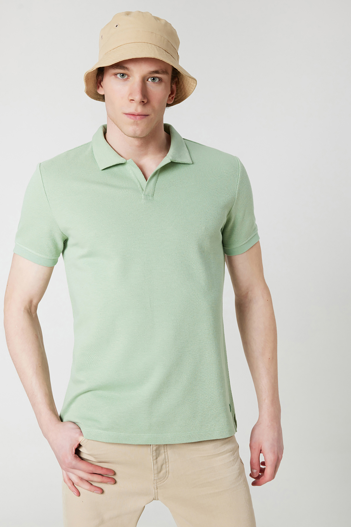 Loft Erkek Polo Yaka Tişört LF2028763 GRN