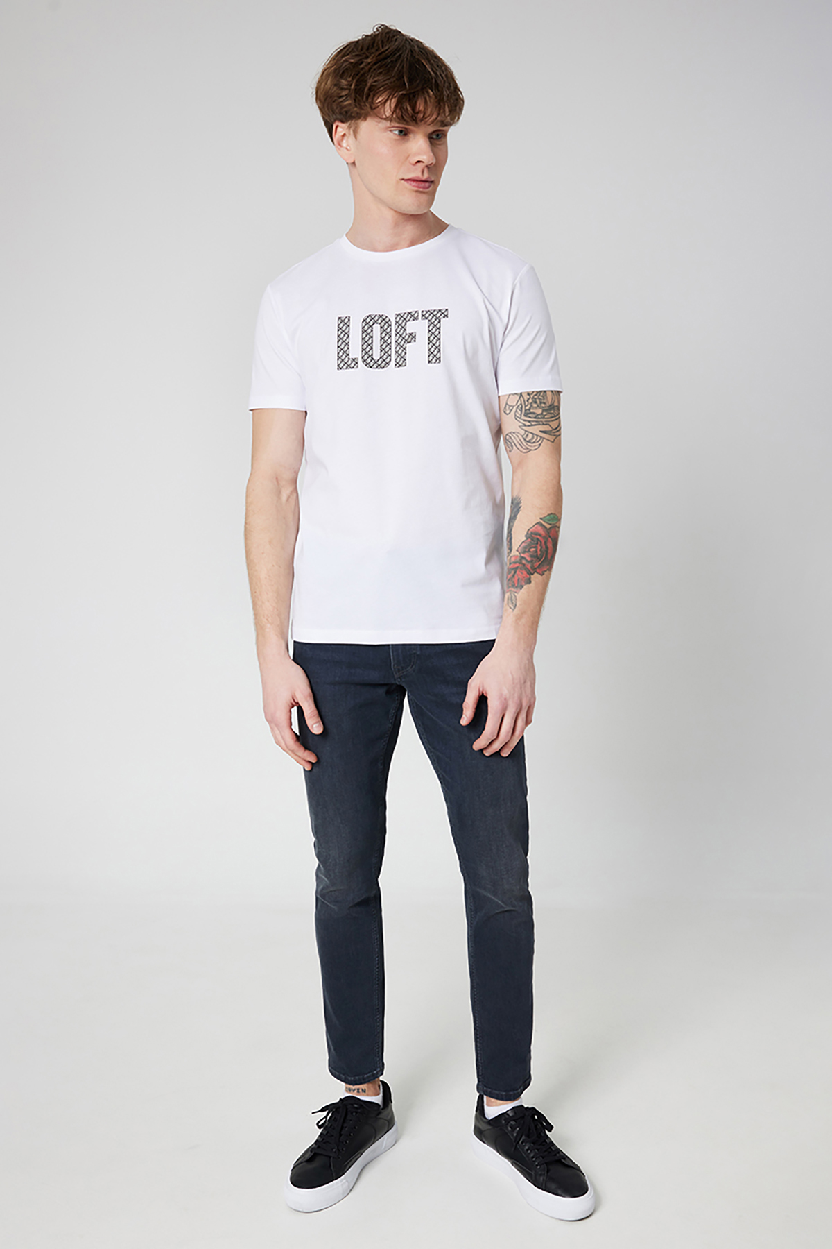 Loft Erkek Tişört LF2031898 WHT Loft Erkek Tişört LF2031898 WHT