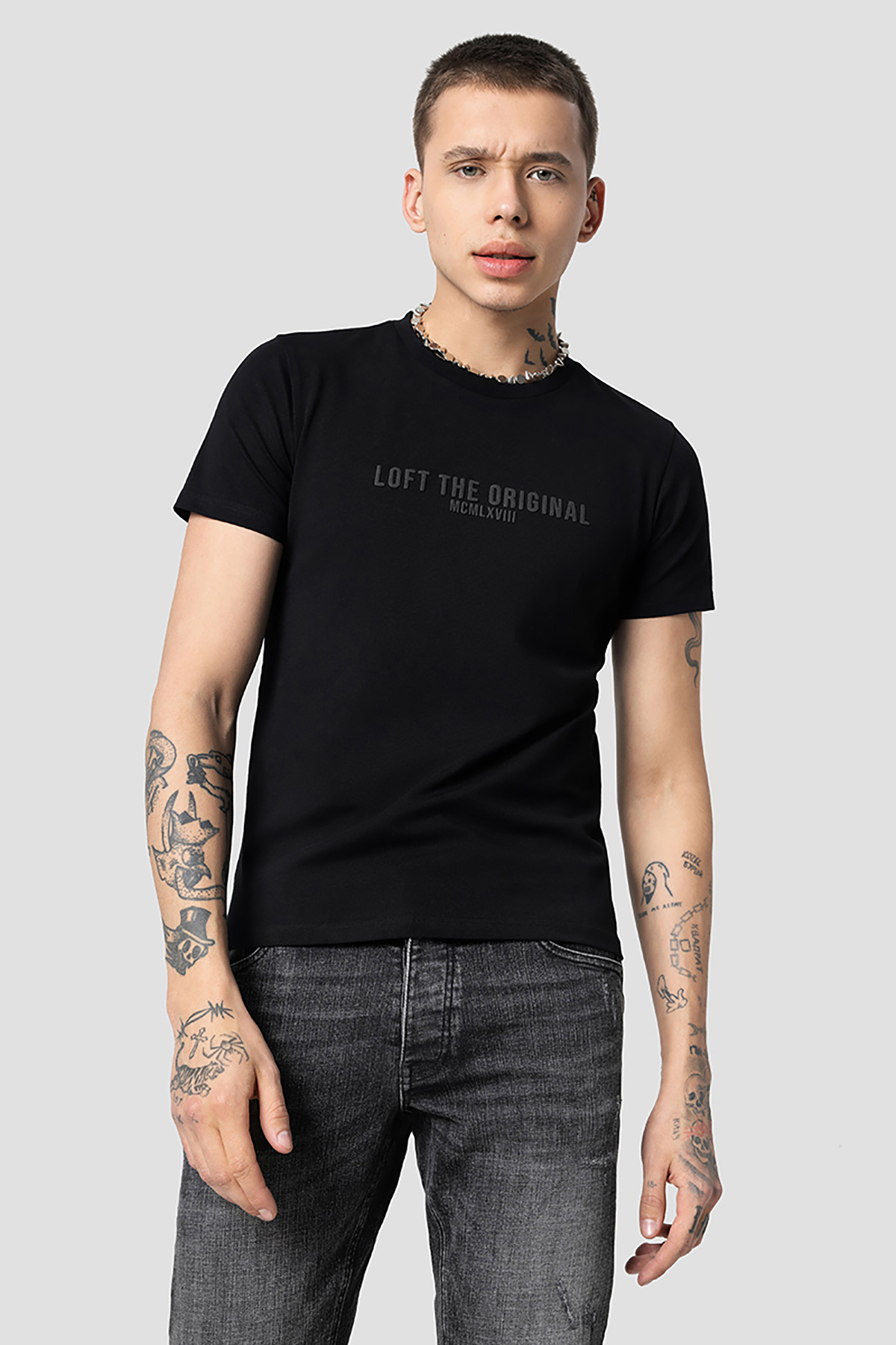 Loft Erkek Tişört LF2023741 BLK Loft Erkek Tişört LF2023741 BLK