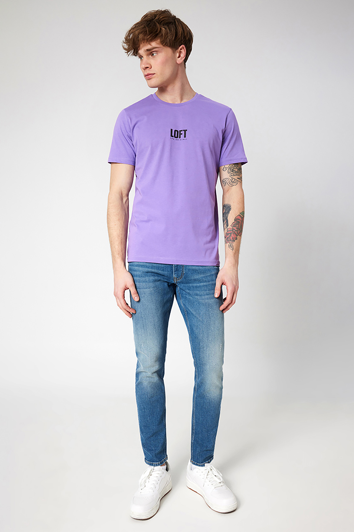 Loft Erkek Tişört LF2032079 LAV Loft Erkek Tişört LF2032079 LAV