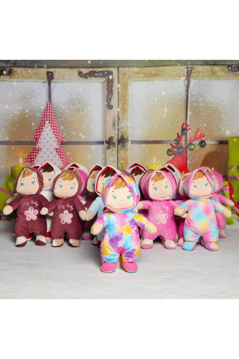 Pelüş Uyku Arkadaşı Bez Bebek 35 Cm Melito