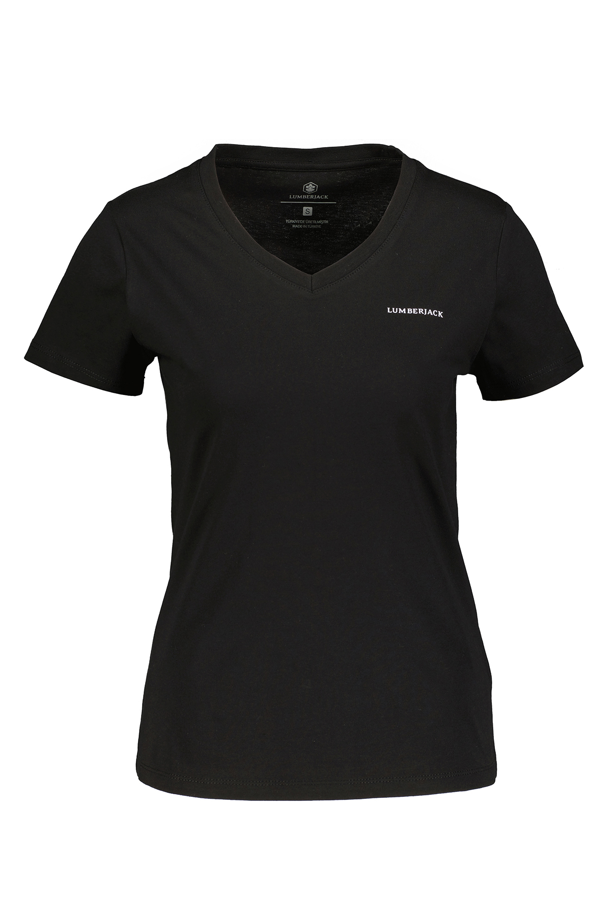 Lumberjack Kadın Tişört BASIC CT126 SİYAH Lumberjack Kadın Tişört BASIC CT126 SİYAH