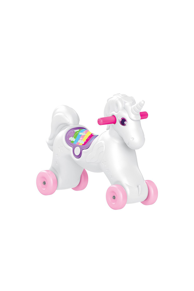 Oyuncak Unicorn Sallanan Tekerlekli At 2509