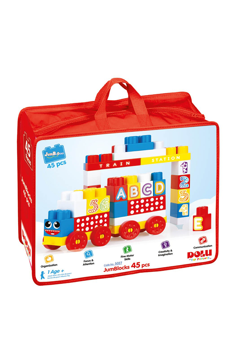 Oyuncak Çantalı Mega Blok 45 Parça 5027