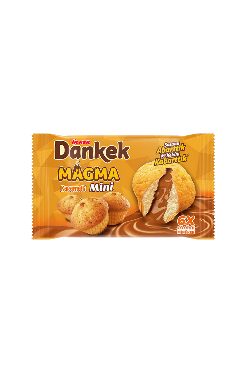 Ülker Dankek Magma Mini Karamelli Kek 210 G Ülker Dankek Magma Mini Karamelli Kek 210 G