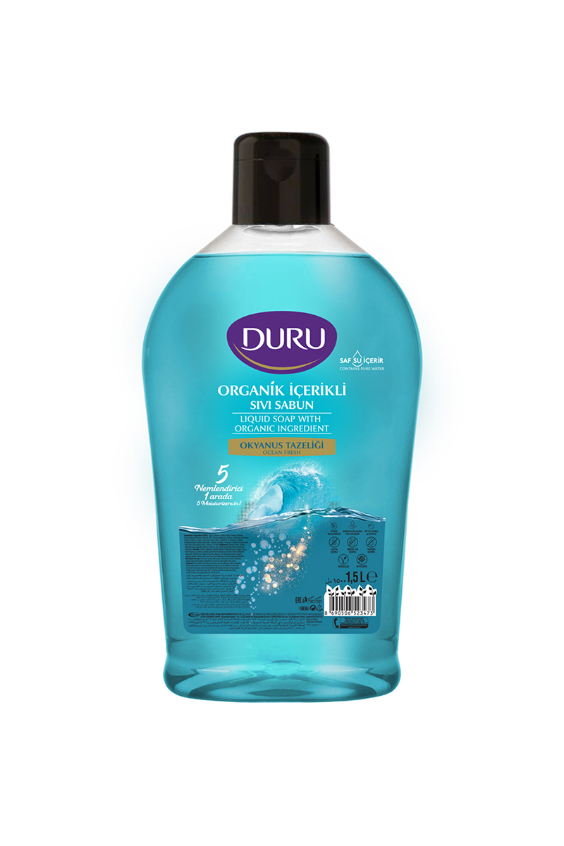 Duru Sıvı Sabun Okyanus 1,5L Duru Sıvı Sabun Okyanus 1,5L