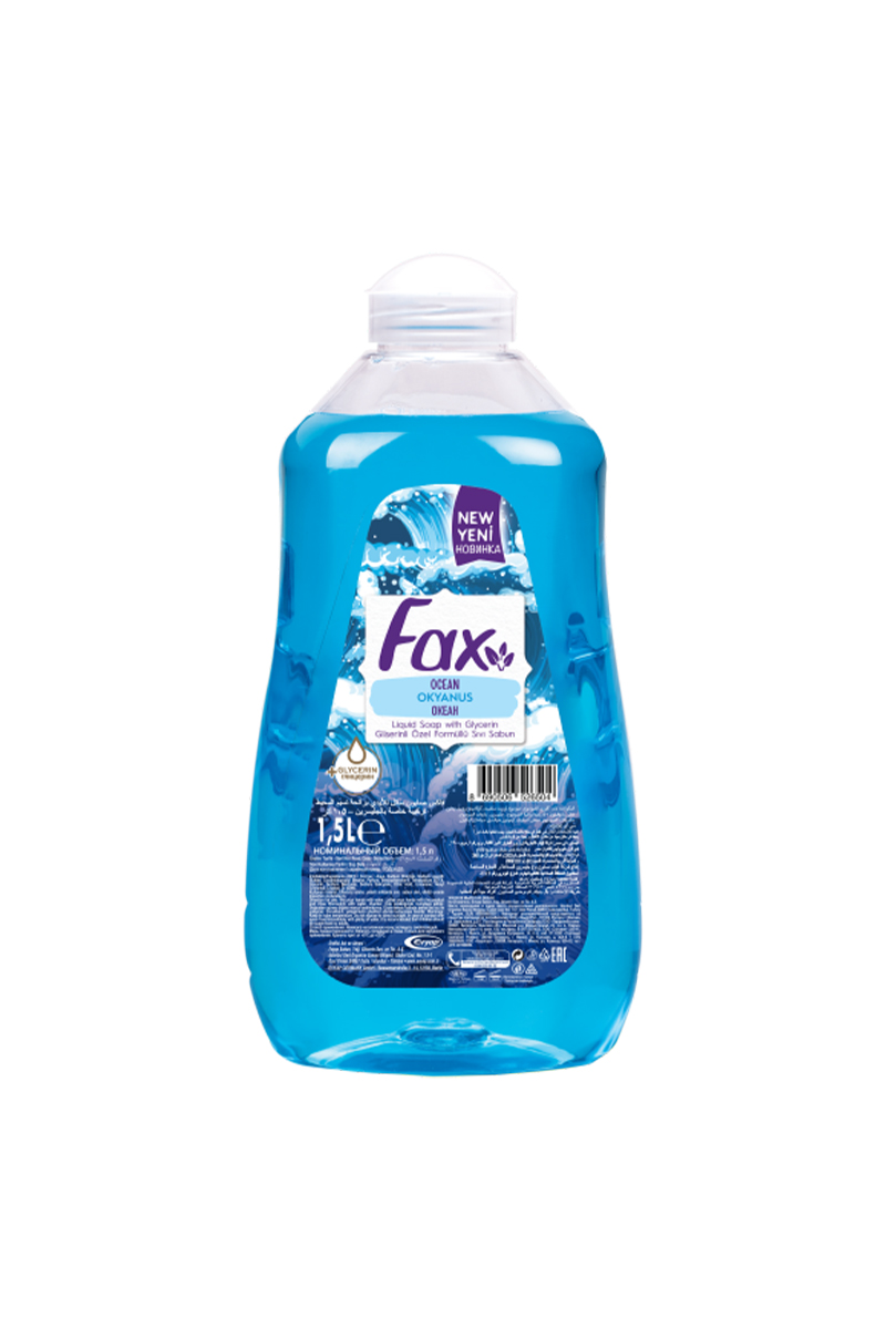 Fax Okyanus Sıvı Sabun 1,5 L Fax Okyanus Sıvı Sabun 1,5 L