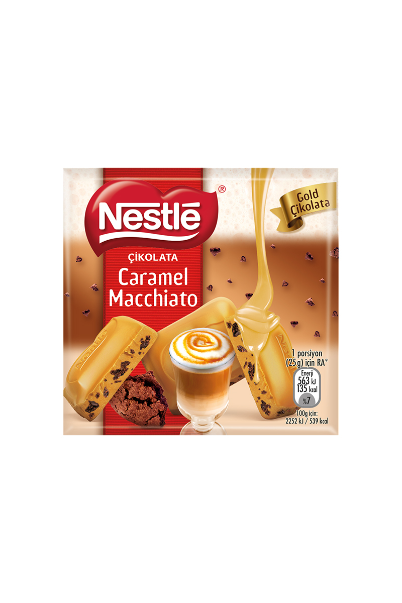 Nestle Caramel Macchiato Çikolata 60 G Nestle Caramel Macchiato Çikolata 60 G
