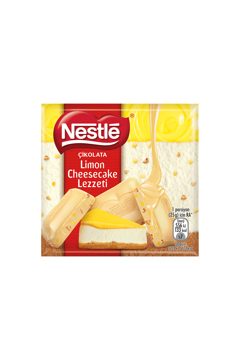 Nestle Limon Cheesecake Lezzeti Çikolata 60 G Nestle Limon Cheesecake Lezzeti Çikolata 60 G