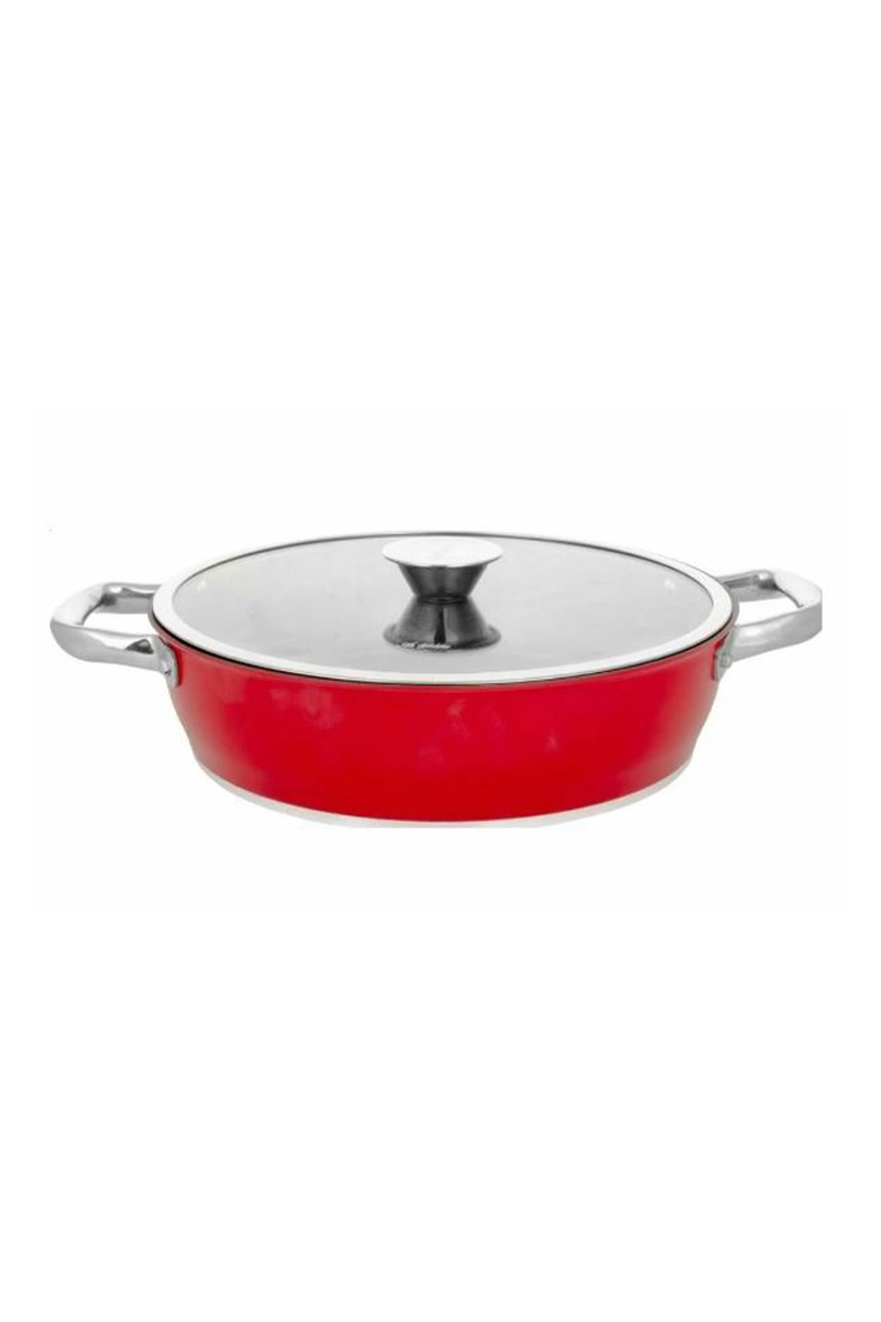 Aryıldız Trendy İndüksiyon Basık Tencere 26 cm 5 mm