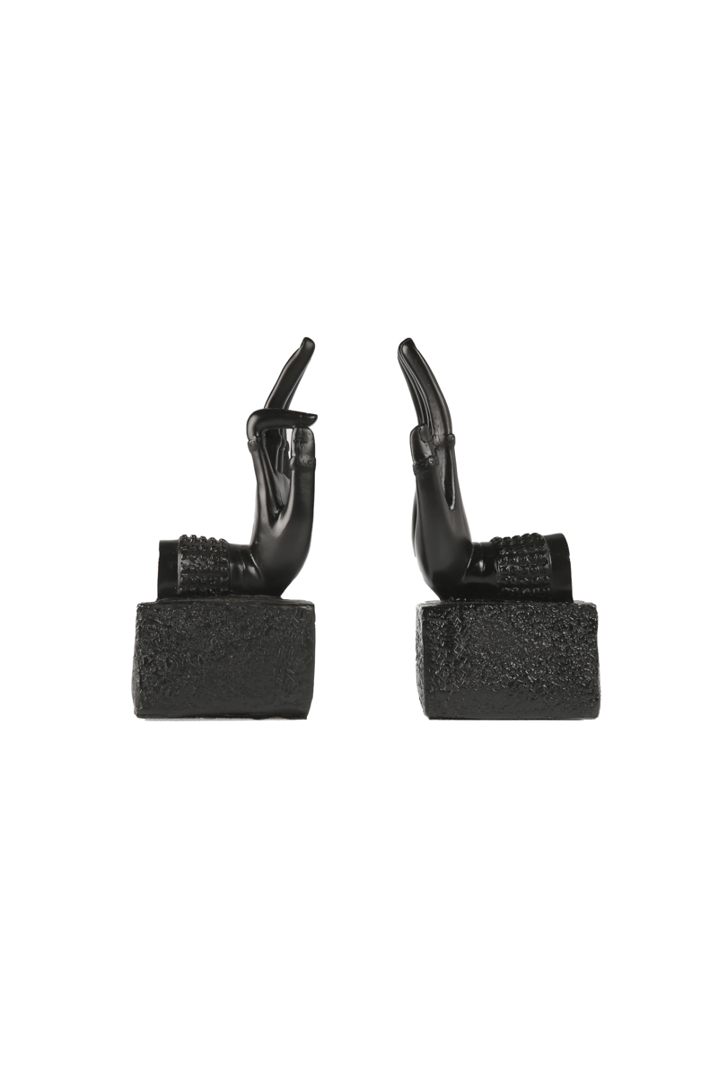 Sembol Kitap Tutacağı 2'li Hint Eli 22 cm