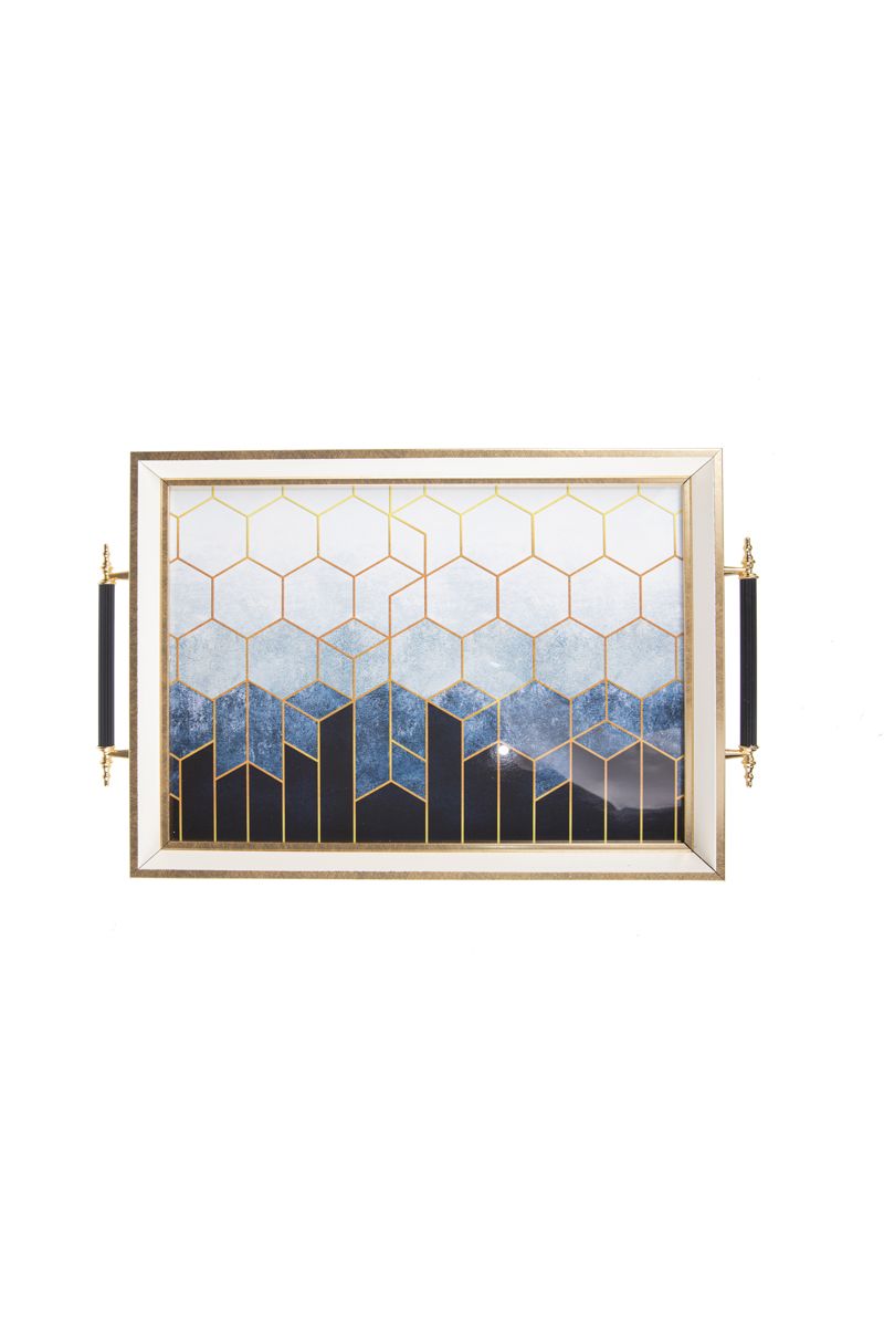 Sembol Krem Tepsi 50x31x4 cm