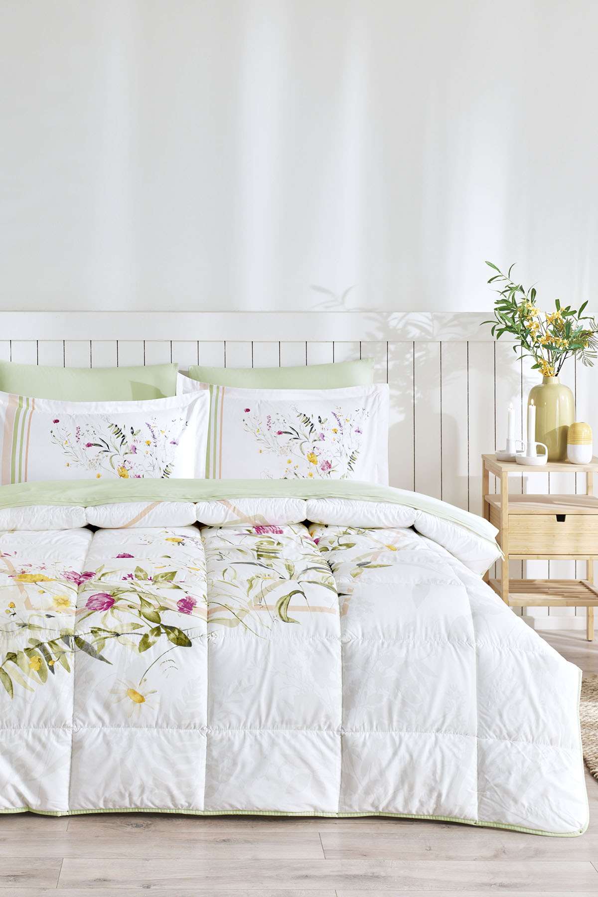 Özdilek Saten Çift Kişilik Uyku Seti Kahve TALIA