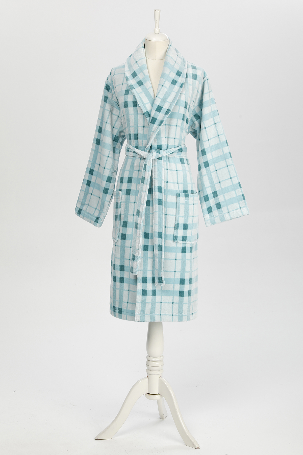 Özdilek Weave Kadife Şal Yaka Bornoz S/M Beden