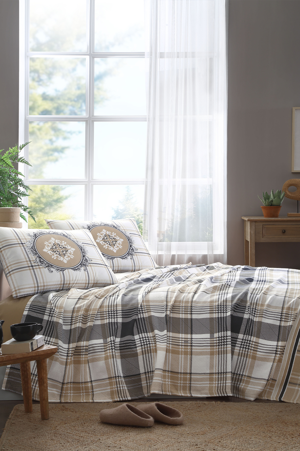 Özdilek Ocre Tek Kişilik Pike Takımı Özdilek Ocre Tek Kişilik Pike Takımı