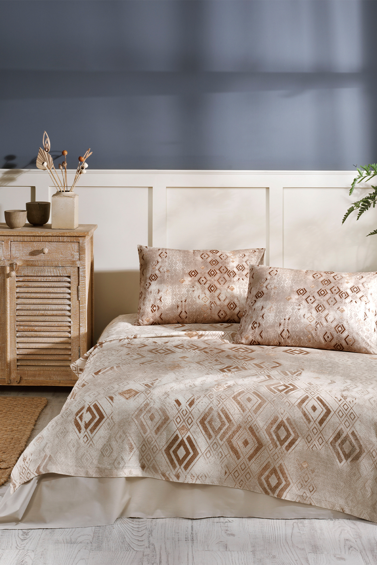 Özdilek Castanho Tek Kişilik Pike Takımı Özdilek Castanho Tek Kişilik Pike Takımı