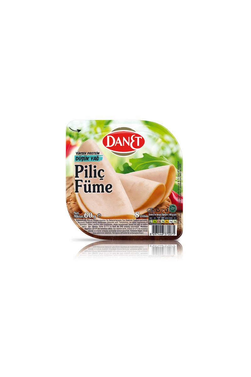 Danet Tadımlık Piliç Füme 60g Danet Tadımlık Piliç Füme 60g