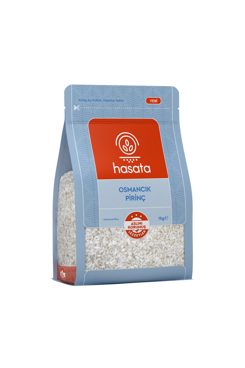 Hasata Osmancık Pirinç 1Kg Hasata Osmancık Pirinç 1Kg