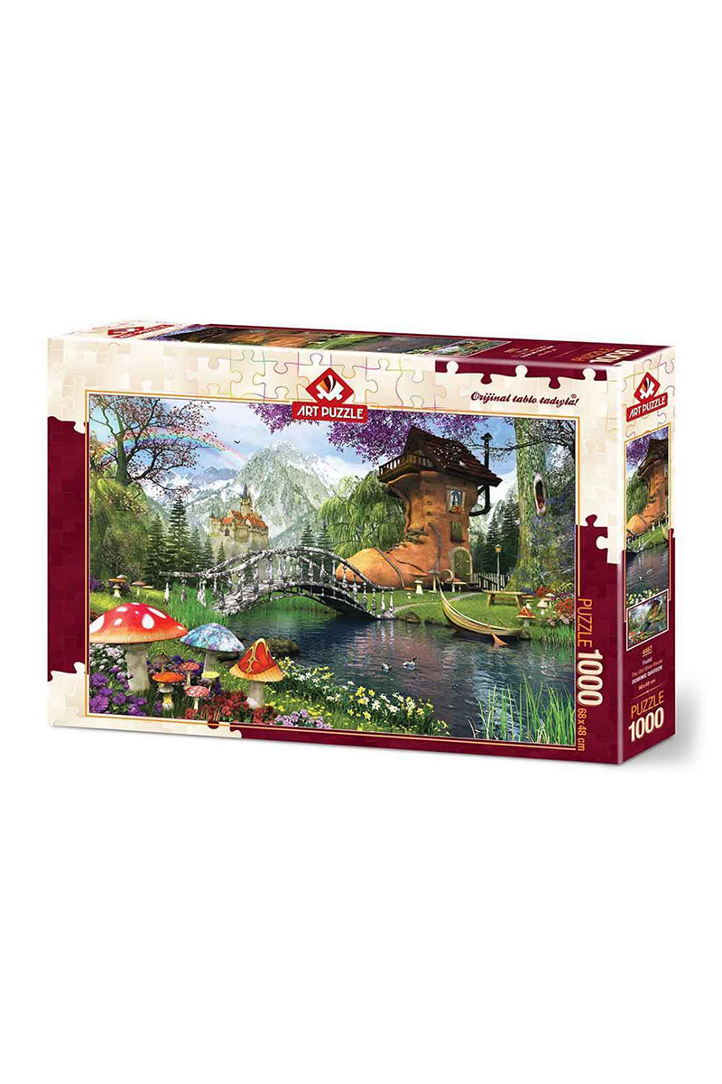 1000 Parça Puzzle : Postal