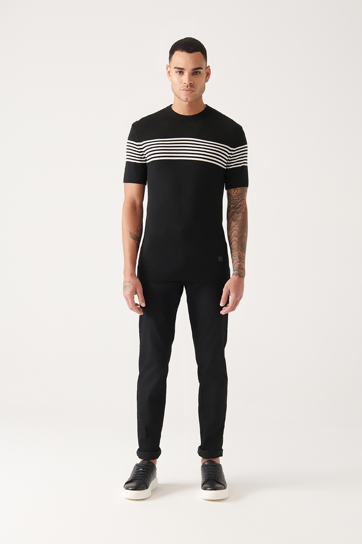 Avva Erkek Triko Tişört A31Y5116 Avva Erkek Triko Tişört A31Y5116