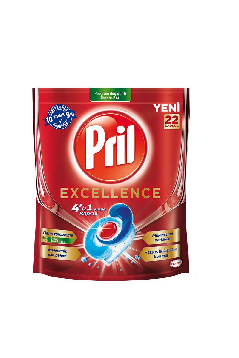 Pril Exellence Tablet 22'li