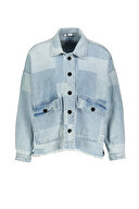 Shefame Kadın Kot Ceket 2314BK102059