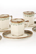 Hometime Porselen Kahve Takımı 6'lı