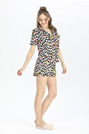 Shefame Şortlu Pijama Takımı 231PJ030IT.OV